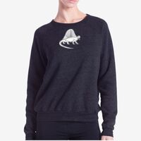 Ladies' Raglan Pullover Long Sleeve Crewneck Sweatshirt Thumbnail