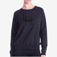 Ladies' USA Made Raglan Triblend Crewneck Sweatshirt Thumbnail