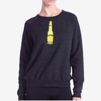 Ladies' Raglan Pullover Long Sleeve Crewneck Sweatshirt Thumbnail