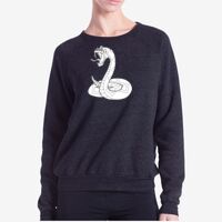 Ladies' Raglan Pullover Long Sleeve Crewneck Sweatshirt Thumbnail