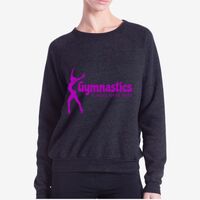 Ladies' Raglan Pullover Long Sleeve Crewneck Sweatshirt Thumbnail