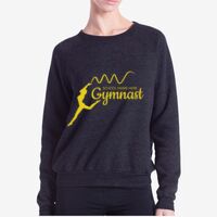 Ladies' Raglan Pullover Long Sleeve Crewneck Sweatshirt Thumbnail