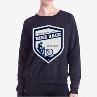 Ladies' Raglan Pullover Long Sleeve Crewneck Sweatshirt Thumbnail