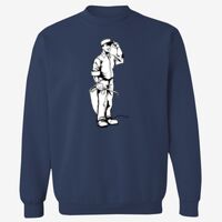 Adult USA Made Heavyweight Crewneck Sweatshirt Thumbnail