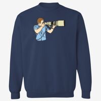 Adult USA Made Heavyweight Crewneck Sweatshirt Thumbnail