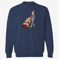 Adult USA Made Heavyweight Crewneck Sweatshirt Thumbnail