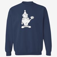 Adult USA Made Heavyweight Crewneck Sweatshirt Thumbnail