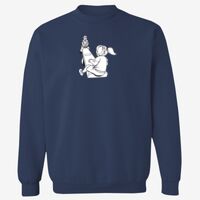 Adult USA Made Heavyweight Crewneck Sweatshirt Thumbnail