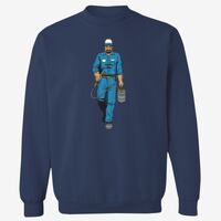 Adult USA Made Heavyweight Crewneck Sweatshirt Thumbnail