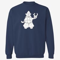 Adult USA Made Heavyweight Crewneck Sweatshirt Thumbnail