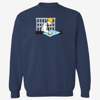 Adult USA Made Heavyweight Crewneck Sweatshirt Thumbnail