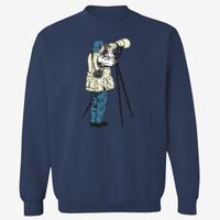 Adult USA Made Heavyweight Crewneck Sweatshirt Thumbnail