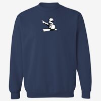 Adult USA Made Heavyweight Crewneck Sweatshirt Thumbnail