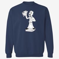 Adult USA Made Heavyweight Crewneck Sweatshirt Thumbnail