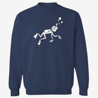 Adult USA Made Heavyweight Crewneck Sweatshirt Thumbnail