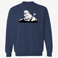 Adult USA Made Heavyweight Crewneck Sweatshirt Thumbnail