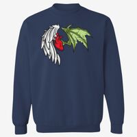 Adult 9.5 oz., 80/20 Heavyweight Crewneck Sweatshirt Thumbnail