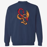 Adult 9.5 oz., 80/20 Heavyweight Crewneck Sweatshirt Thumbnail