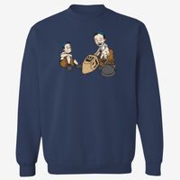 Adult USA Made Heavyweight Crewneck Sweatshirt Thumbnail