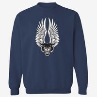 Adult USA Made Heavyweight Crewneck Sweatshirt Thumbnail