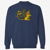 Adult USA Made Heavyweight Crewneck Sweatshirt Thumbnail