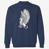 Adult USA Made Heavyweight Crewneck Sweatshirt Thumbnail