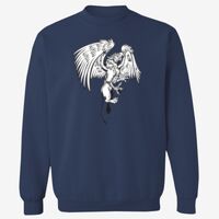 Adult USA Made Heavyweight Crewneck Sweatshirt Thumbnail