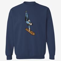 Adult 9.5 oz., 80/20 Heavyweight Crewneck Sweatshirt Thumbnail