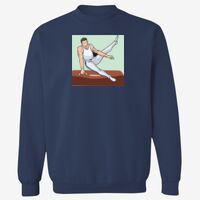 Adult 9.5 oz., 80/20 Heavyweight Crewneck Sweatshirt Thumbnail