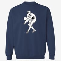 Adult 9.5 oz., 80/20 Heavyweight Crewneck Sweatshirt Thumbnail