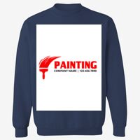 Adult USA Made Heavyweight Crewneck Sweatshirt Thumbnail