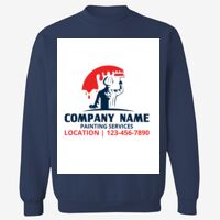 Adult USA Made Heavyweight Crewneck Sweatshirt Thumbnail