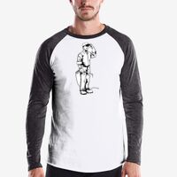 Men's USA Made Long-Sleeve Baseball Raglan T-Shirt Thumbnail