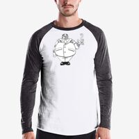 Men's USA Made Long-Sleeve Baseball Raglan T-Shirt Thumbnail