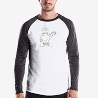 Men's USA Made Long-Sleeve Baseball Raglan T-Shirt Thumbnail