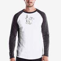 Men's USA Made Long-Sleeve Baseball Raglan T-Shirt Thumbnail