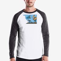 Men's USA Made Long-Sleeve Baseball Raglan T-Shirt Thumbnail