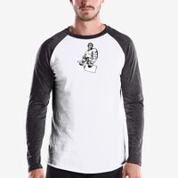 Men's USA Made Long-Sleeve Baseball Raglan T-Shirt Thumbnail