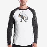 Men's USA Made Long-Sleeve Baseball Raglan T-Shirt Thumbnail