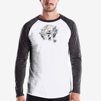 Men's USA Made Long-Sleeve Baseball Raglan T-Shirt Thumbnail