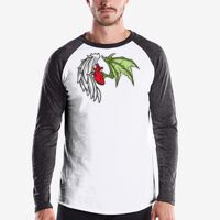 Men's USA Made Long-Sleeve Baseball Raglan T-Shirt Thumbnail