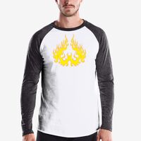 Men's 4.3 oz. Long-Sleeve Baseball Raglan Thumbnail