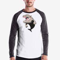 Men's USA Made Long-Sleeve Baseball Raglan T-Shirt Thumbnail