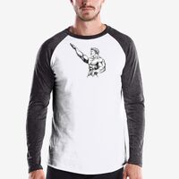 Men's USA Made Long-Sleeve Baseball Raglan T-Shirt Thumbnail