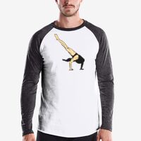 Men's USA Made Long-Sleeve Baseball Raglan T-Shirt Thumbnail