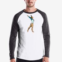 Men's 4.3 oz. Long-Sleeve Baseball Raglan Thumbnail