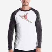 Men's 4.3 oz. Long-Sleeve Baseball Raglan Thumbnail