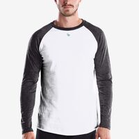 Men's 4.3 oz. Long-Sleeve Baseball Raglan Thumbnail