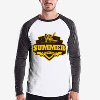 Men's 4.3 oz. Long-Sleeve Baseball Raglan Thumbnail