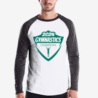 Men's 4.3 oz. Long-Sleeve Baseball Raglan Thumbnail